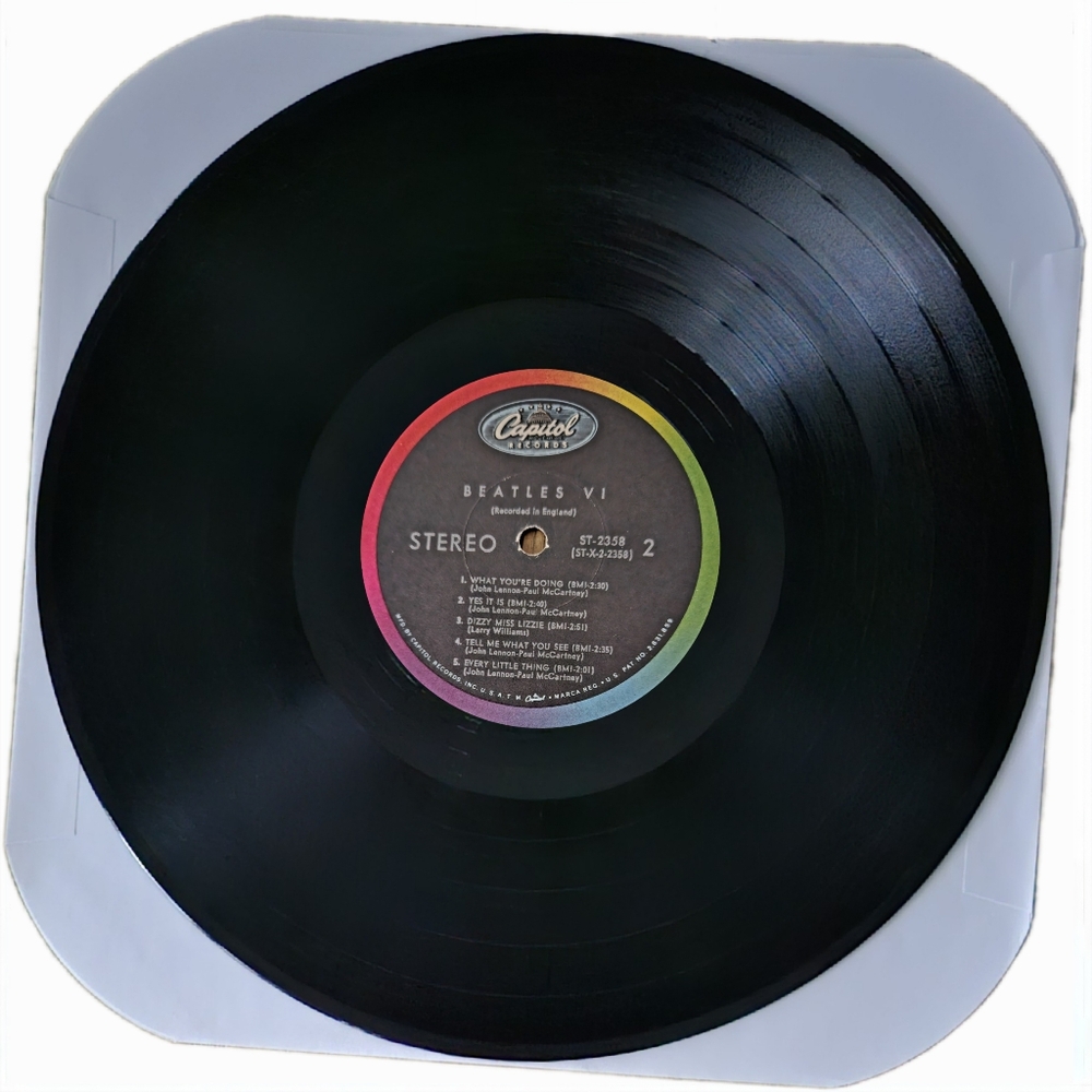 THE BEATLES•Beatles VI•June 14, 1965 US (#ST 2358) Scranton, *1st Stereo Press - Picture 5 of 10